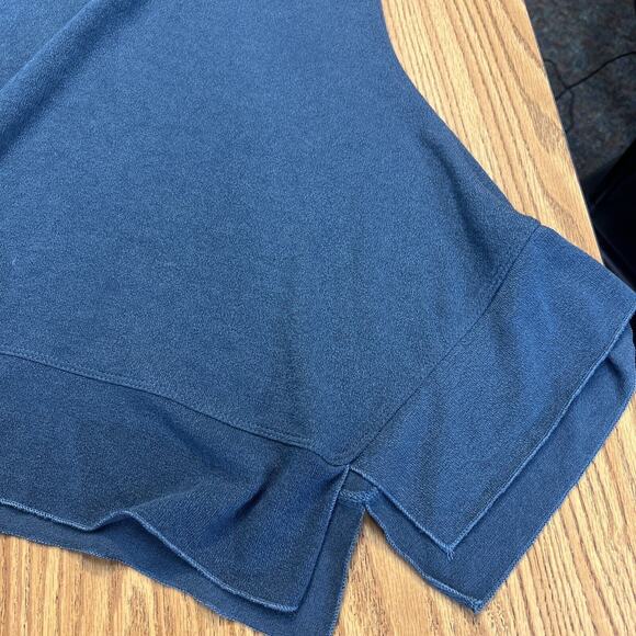 Soft Surroundings Cowl Neck Tunic Sweater Size Medium Petite Blue soft - Picture 6 of 8